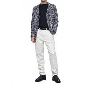 NEW CLOSED dover tapered relaxed pants in ivory